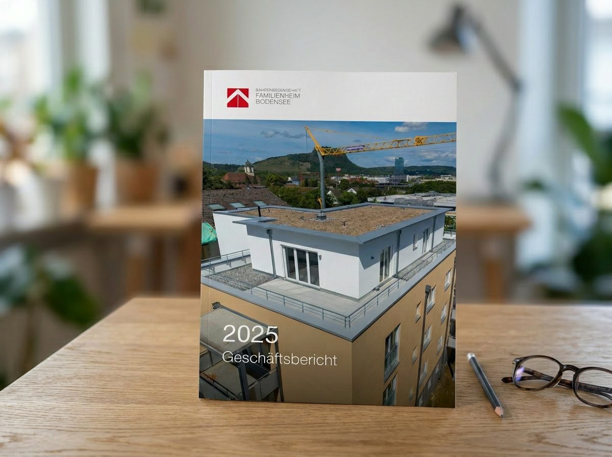 Geschäftsbericht 2025 der Baugenossenschaft Familienheim Bodensee
